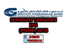 Savesave syarat kemasukan tabika kemas 2018 for later. Semakan Tawaran Kemasukan Ke Ipg Di Bawah Program Pismp Sumber Pendidikan