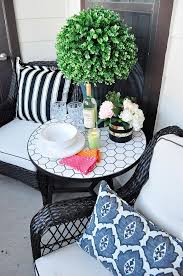 Decor Ideas And Inspiration On How To Maximize Style And Space In A Small Space Or Apartment Apartment Patio Decor Apartment Patio Furniture Small Patio Design