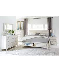 Furniture Sag Harbor White Bedroom Furniture Collection 3 Piece Set Storage Queen Platform Bed Dresser Nightstand Reviews Furniture Macy S In 2021 White Bedroom Set Furniture White Bedroom Set White Bedroom Furniture
