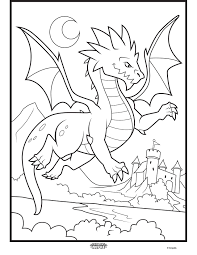 Color Alive Mythical Creatures Dragon Coloring Page Crayola Com Dragon Coloring Page Free Coloring Pages Coloring Pages