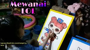 Gambar mewarnai orang naik becak belajarmewarnai info. Keren Bagus Angela Bermain Mewarnai Lol Di Pasar Malam Mainan Anak Perempuan Mudah Cara Hebat Di 2021 Rabab Minangkabau