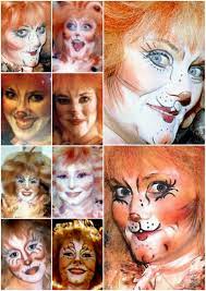 American German Makeup Designs For Jennyanydots Jellicle Cats Cat Makeup Cats Musical In 2021 Jellicle Cats Cats Musical Cat Makeup