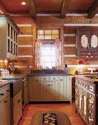Kitchen cabinets pvc product this advance, no painting, no termites easy moment. Amazing This Is Awesome Log Cabin Kitchens Cabin Kitchens Cabin Decor