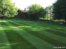 One of the easiest ways to stripe your lawn is with a lawn striper kit. How To Stripe Your Lawn Todaysmower Com