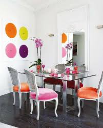 Colourful Dining Room Deco Salle A Manger Idee Salle A Manger Deco