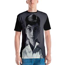 Audrey Hepburn Celebrity Sunday All Over T Shirt Rob Art Illustration