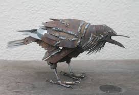Recycling Basteln 20 Originelle Tier Und Insektenfiguren Stahl Kunst Einzigartige Kunst Altmetallkunst