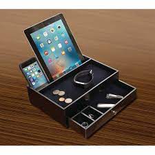 Check our unique wireless charger collection that can be completely customized to match your hover on the arrows to reveal valet 3. Rebrilliant Emme Desktop Valet Charging Station Reviews Wayfair
