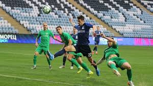 Места за попадание в еврокубки и вылет в низшую лигу. Futbol Pervaya Liga Chernomorec Avangard 3 1 Press Konferenciya