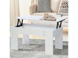 Très fonctionnelleemma gsrj'ai acheter ce produit il y a moins d'un mois j'en suis satisfaite4. Table Basse Plateau Relevable Tara Bois Blanc Vente De Id Market Conforama