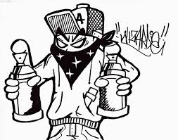Awesome alphabet coloring sheets headquarters. Gangster Cartoon Characters Coloring Pages
