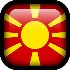 The flag of north macedonia portrays a conventional yellow sun on a red field, with eight expansion rays spreading from the center to the advantage of the field. Mk Macedonia Flag Icon Public Domain World Flags Iconset Wikipedia Authors