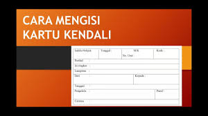 Di bagian lembar disposisi nya, gunakan ukuran font 16 pt dan beri efek underline dan bold. Cara Mengisi Kartu Kendali Youtube