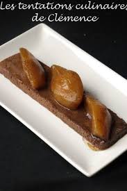 Poires Pochees Au Cafe Sur Lit De Mousse Au Chocolat Les Tentations Culinaires De Clemence Mousse Au Chocolat Poires Pochees Poire Recette