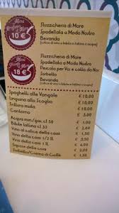 Tracking list e i testi dell'album: Menu Picture Of Sapore Di Sale Latina Tripadvisor
