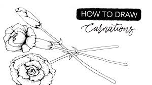 Maybe you would like to learn more about one of these? How To Draw January S Birth Month Flower The Carnation Youtube