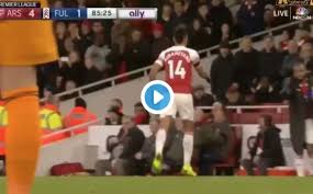 Discover and share the best gifs on tenor. Video Fans Love Aubameyang For Celebration After Arsenal Goal