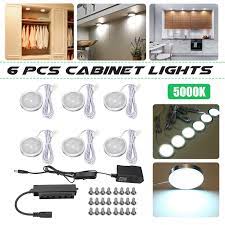 Check spelling or type a new query. 6pcs Round Led Under Cabinet Light Kit Kitchen Shelf Lamp Counter Diy