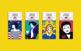 Illustrations Packaging Le Chocolat Des Francais On Behance Illustration Logo Design Concept
