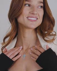 Oh She Fancy" Cross Pendant