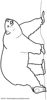 Bears coloring pages for adults. Polar Bear Coloring Page Audio Stories For Kids Free Coloring Pages Colouring Printables
