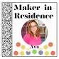 Maker-in-Residence Ava: Cricut Class! event image
