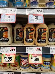 Metro Mcdonald S Big Mac Sauces 1 99 Half Off Regular Price Redflagdeals Com Forums