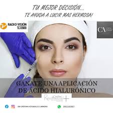 Sorteo!!! Ácido Hialurónico🎁🎁 ✨Quieres verte más Hermosa???. Te regalamos  una aplicación de Ácido Hialurónico gracias a REVANESSE, #TuMejorDecisión,  #DrCristianAstudilloCarrera y Radio Visión Cuenca 106.1 FM Para participar:  ✓Síguenos en Instagram ...