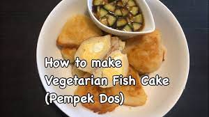 Jenis pempek ini paling besar dan isinya telor. How To Make Vegetarian Fish Cake Pempek Dos Youtube