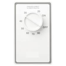 Broan Dehumidistat Wall Control Switch In White