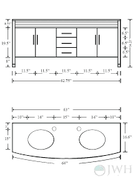 standard bathroom vanity malikblog co