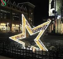 Commercial Large LED Arch Christmas Motif Lights for Outdoor ...