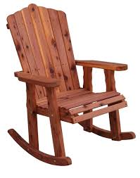 Amish Cedar Adirondack Rocker Outdoor Rocking Chairs Pallet Furniture Outdoor Adirondack Rocking Chair