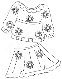 Coloring pages for kids all the coloring pages you will ever need. Coloring Pages Clothes Download Or Print Online For Kids