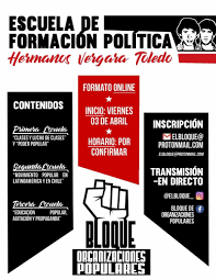 Mi hijo pablo trabajó mucho con la gente, aquí en la casa también, con chiquillos siempre que escucho las palabras de los padres de los hermanos vergara toledo me abren la. Chile Escuela De Movimientos Populares Hermanos Vergara Toledo Kaos En La Red