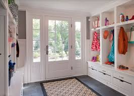20 Gorgeous Functional Organized Mudrooms The Happy Housie A small room or entryway where footwear and outer clothes can be removed before entering a house. organized mudrooms