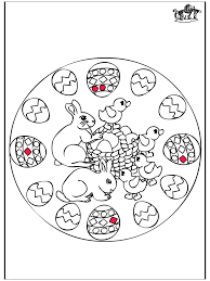 This is the portfolio version of this set. Easter Mandala 3 Crafts Eastern