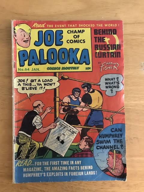 Joe Palooka No.64 Jan.1952 [Harvey] Ham Fisher Story and Art- Comic Book