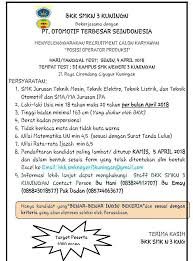 Alamat bkk smk texmaco karawang jl. Loker Bkk Smkn 3 Kng Ada Lagi Ayo Bkk Smk N 3 Kuningan Facebook