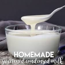 This Easy Homemade Sweetened Condensed Milk Recipe Can Be Made With Your Blender In 2 Min Video Homemade Sweetened Condensed Milk Condensed Milk Recipes Milk Recipes