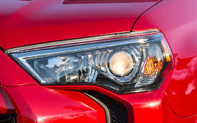 What i find interesting is how friggen narrow the xb headlight beam pattern is. 2014 Toyota 4runner Suv S Aggressive Lights Teased