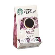 Add 1 teaspoon of starbucks® premium instant coffee per cup. Amazon Com Starbucks Via Instant Coffee Dark Roast Packets Italian Roast 100 Arabica 1 Box 50 Packets Grocery Gourmet Food