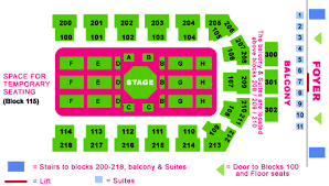 Metroradio Arena Newcastle Seating Plan View The Seating