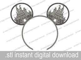 3d Printed Mickey Ears File