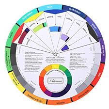 Amazon Com Walmeck Tattoo Pigment Color Wheel Chart Color