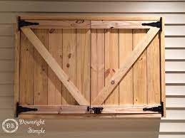 I getting ready to build one myself. Downright Simple Outdoor Tv Cabinet