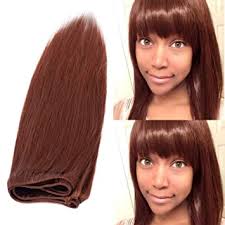 Weaves are not a rejection of our natural hair or culture. Amazon Com Dark Auburn 33 Remy Human Hair Weave 16inch Long Silky Straight 1 Bundle 100g 6a Unprocessed Virgin Brazilian Hair Weft Extensions For Afro American Women Party Beauty