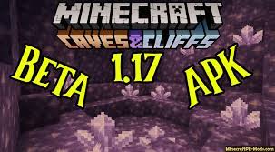 Minecraft pocket edition is the android version of everyone's favorite sandbox with pixel graphics. Download Minecraft Pe Beta 1 17 40 20 Mcpe Apk Cave Update