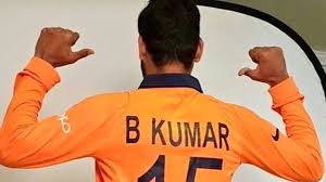 He is an indian international cricketer who basically played for uttar pradesh. Bhuvneshwar Kumar