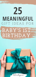 When the little baby is trying to fall asleep in his crib, this perfect gift will help lull him into safe and comforting sleep. 25 Unique Gift Ideas For Baby S 1st Birthday First Birthday Gifts Girl 1st Birthday Boy Gifts Boy First Birthday Gift